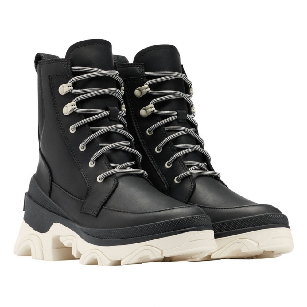 Sorel Brex Boot Lace Women's size 7.5 in Black / Chalk